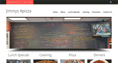 Desktop Screenshot of jimmysapizza.com